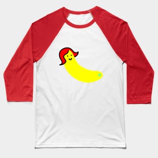 Cute Banana Girl Super Kawaii Baseball T-Shirt